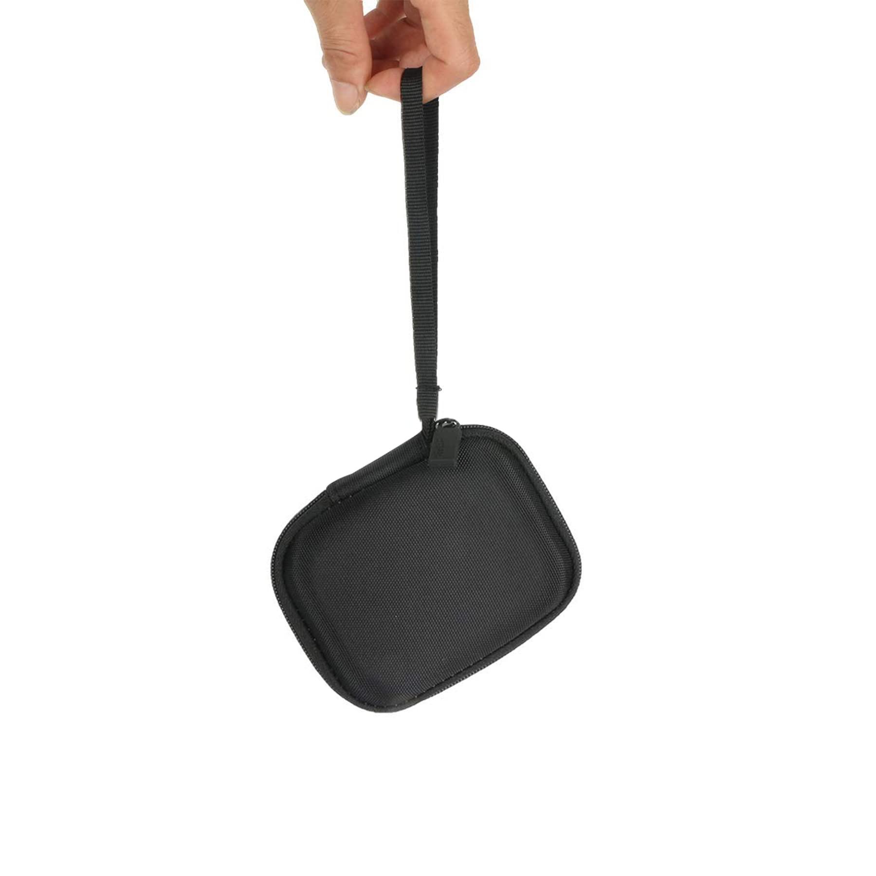 co2CREA Hard Travel Case for Samsung T3 T5 Portable 250GB 500GB 1TB 2TB SSD USB 3.0 External Solid State Drives by co2CREA (Black Case + Inside Band)