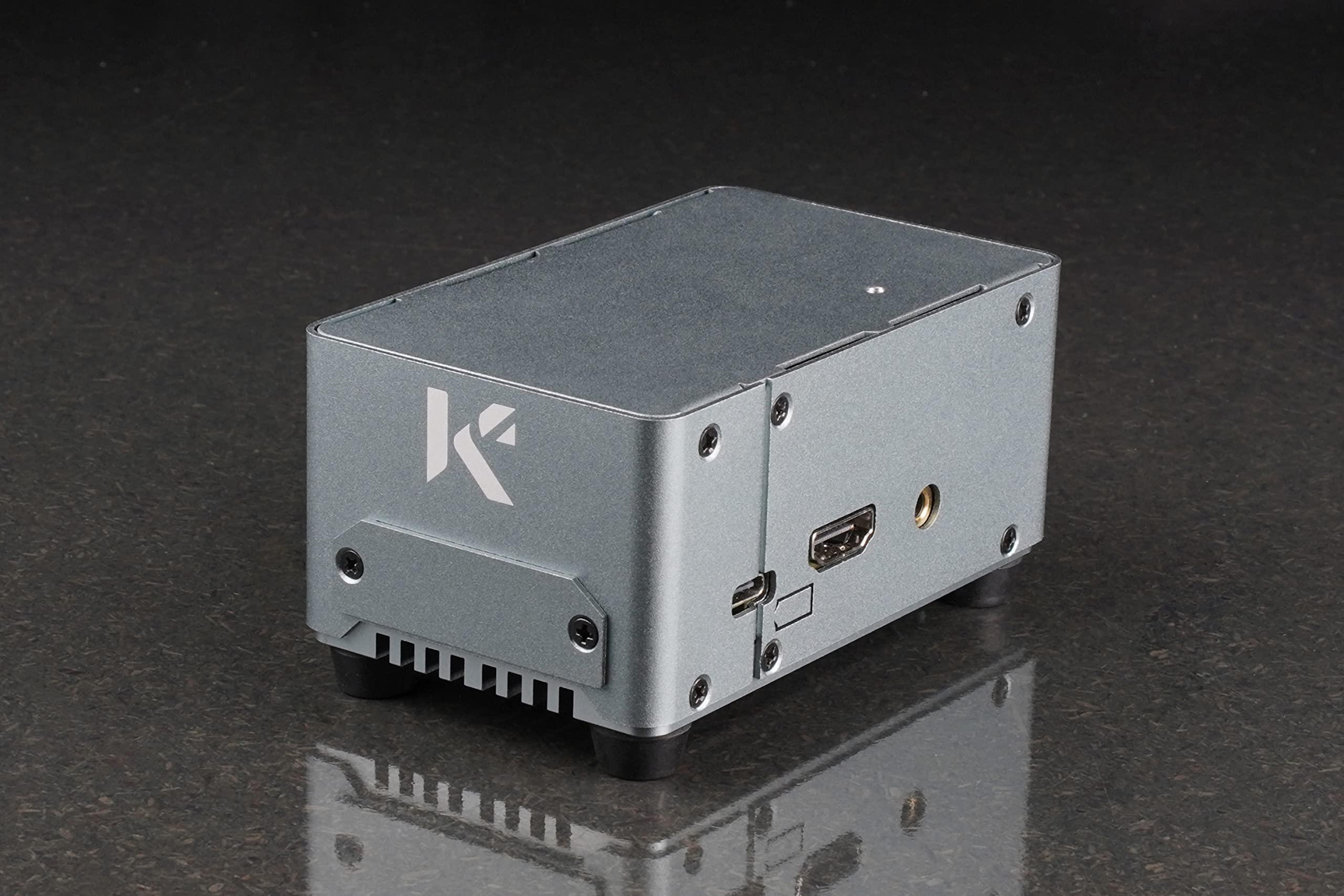 KKSB Cases KKSB Rock 4 SE Case | Sandblasted Aluminium | Built-in Heatsink | Space for SSD or Hats
