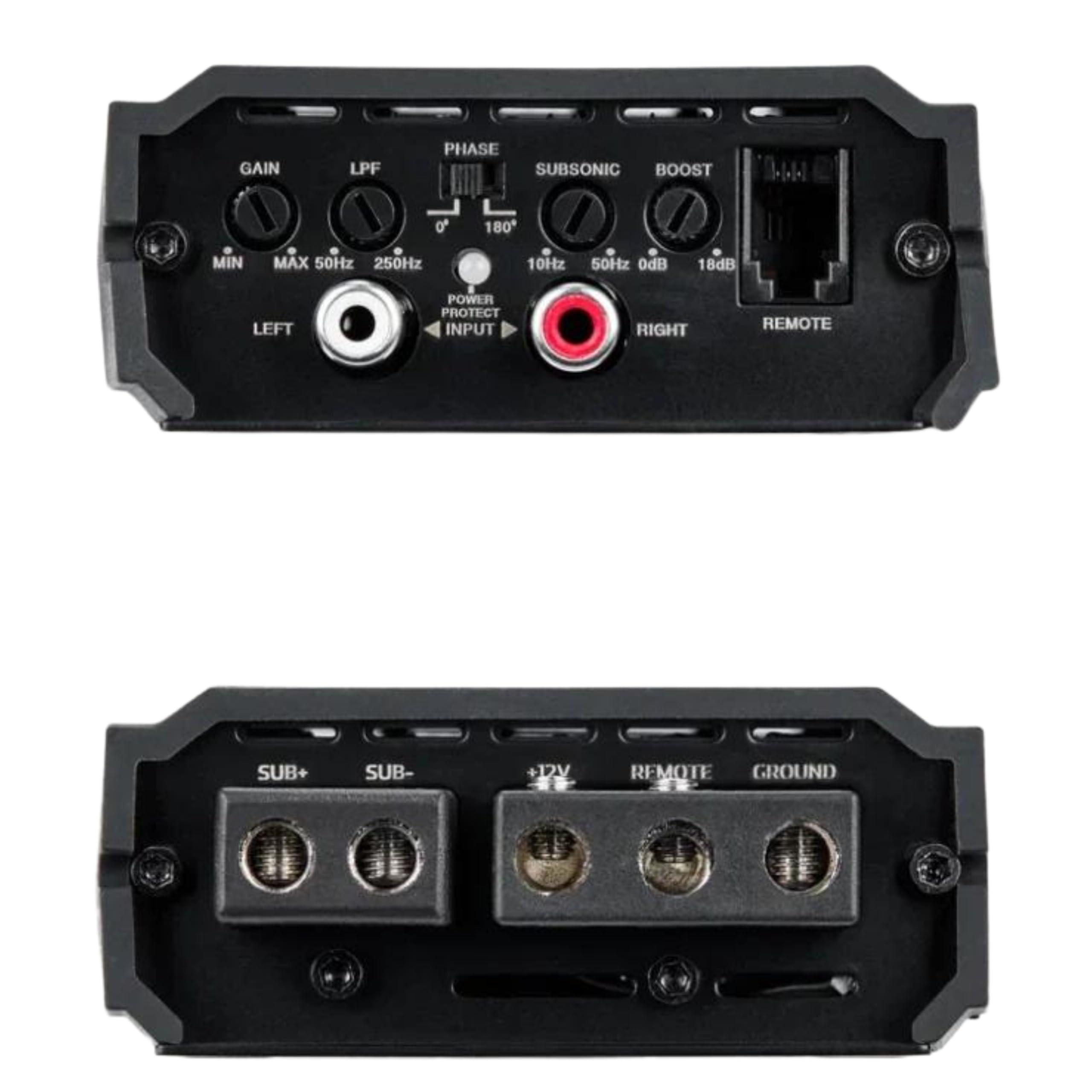 Deaf Bonce Deaf Bonce Machete 500W 1 ohm Class D Monoblock Power Amplifier MLA-500.1 XS