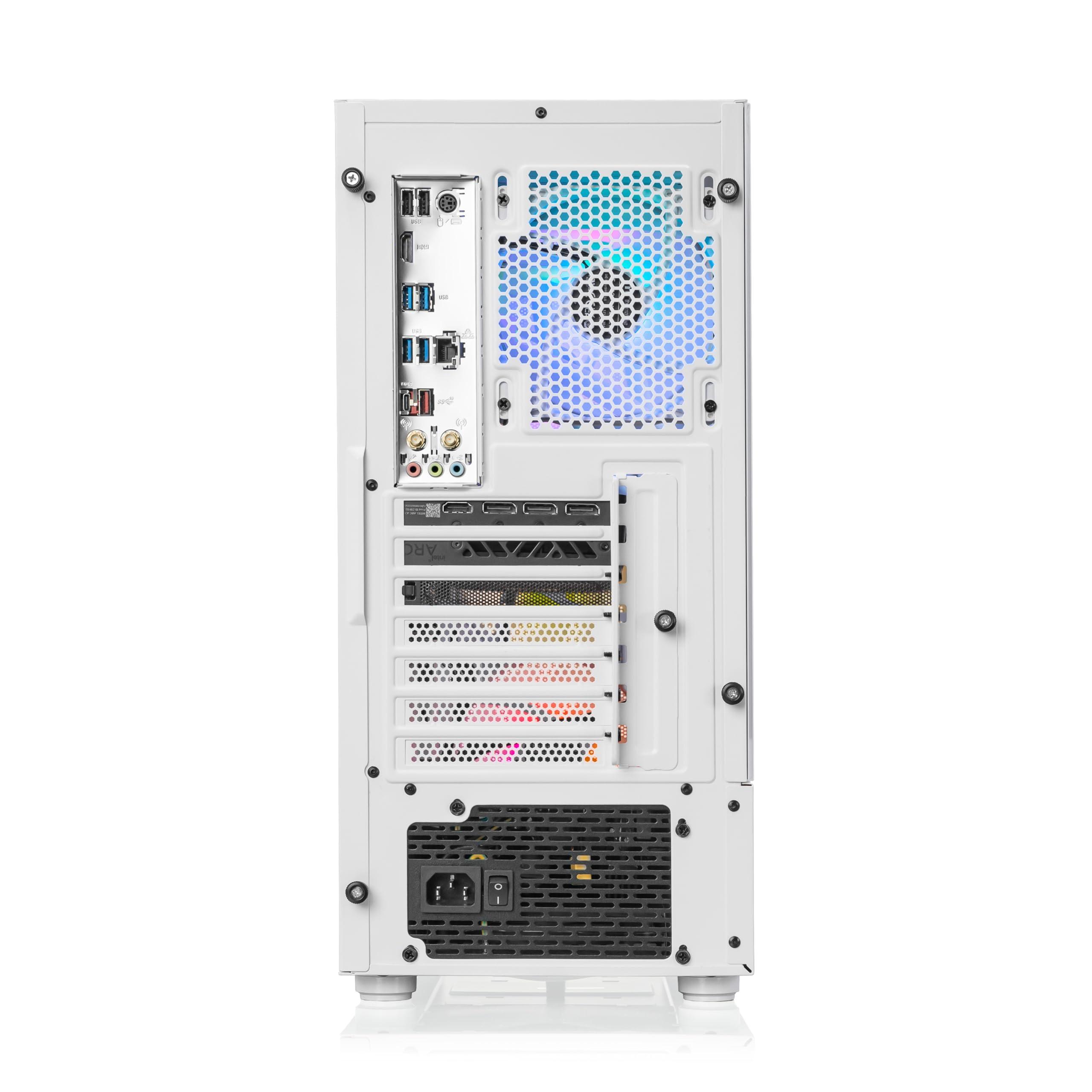 Thermaltake Thermaltake LCGS Quartz i350 R4 Gaming Desktop (Intel Core i5-12400F, 3600Mhz 16GB RGB Memory, NVIDIA GeForce RTX 3050, 1TB NVMe M.2) S2QT-B66R-350-LCS,White