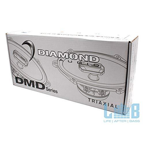 Diamond Audio Technology Diamond Audio DMD683 DMD-Series 6\"x8\" 200W 3-Way Full-Range Coaxial Speaker System