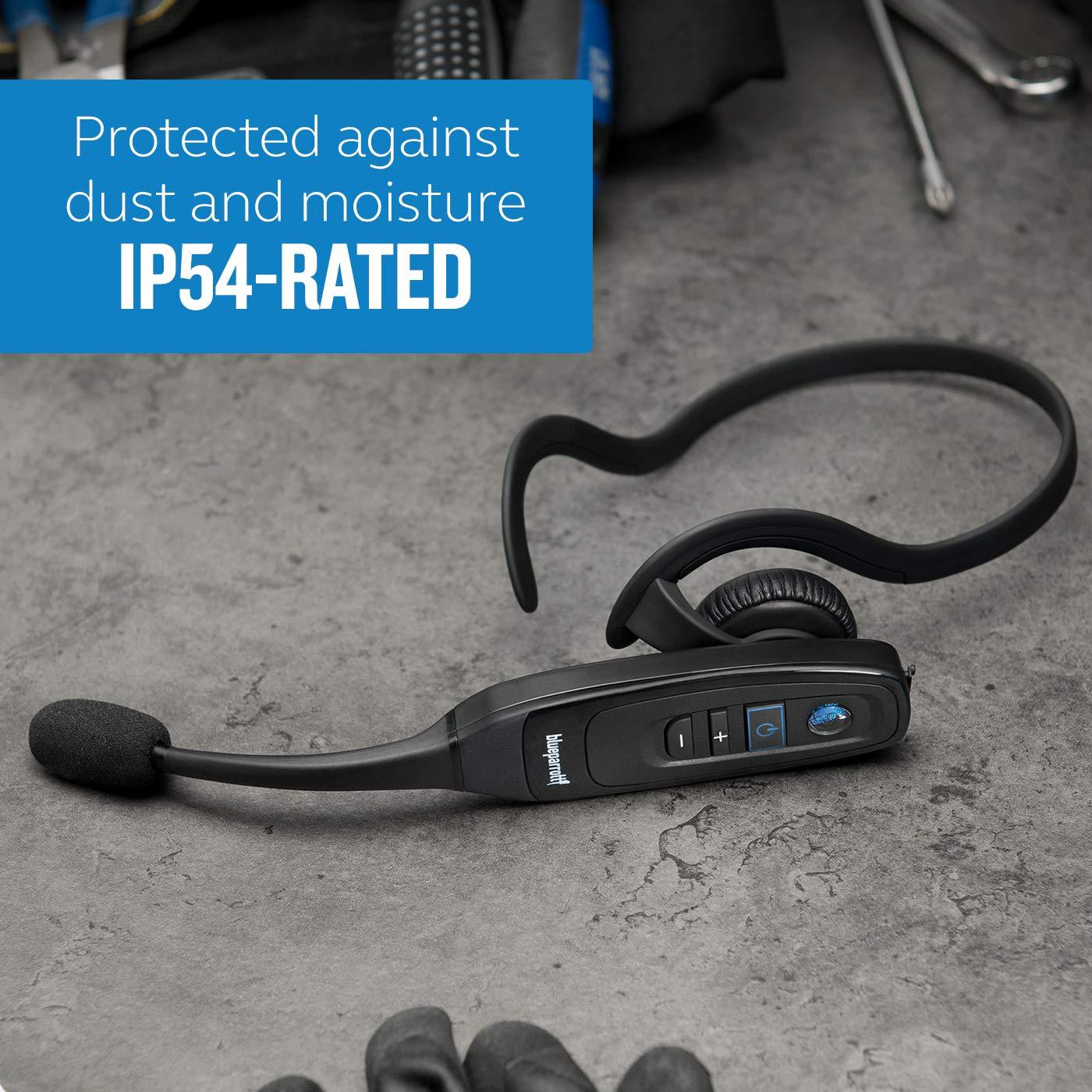 BlueParrott BlueParrott C400-XT Trucker Bluetooth Headset  Industry Leading Sound with Long Wireless Range & Extreme Comfort for All-Day Wear - Ideal for Anyone On-The-Go, Up to 24 Hours of Talk Time, Black