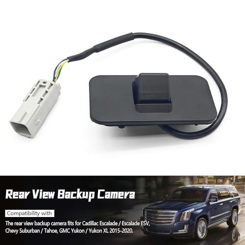 GOLACOD GOLACOD HD Backup Camera Fit for Cadillac Escalade ESV/Chevy Suburban Tahoe/GMC Yukon XL 2015 2016 2017 2018 2019 2020 Crystal Night Vision Waterproof Reverse Assist Cam 23404613 23378804