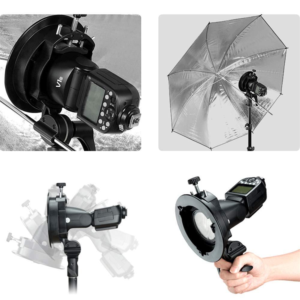 GODOX Godox XProII-C Wireless Flash Trigger for Canon Cameras & Godox S2 Speedlite Bracket, 2.4G TTL Wireless Flash Transmitter HSS 1/8000s, TCM Transform, S-Type Bracket Updated Version Bowens Mount Holder