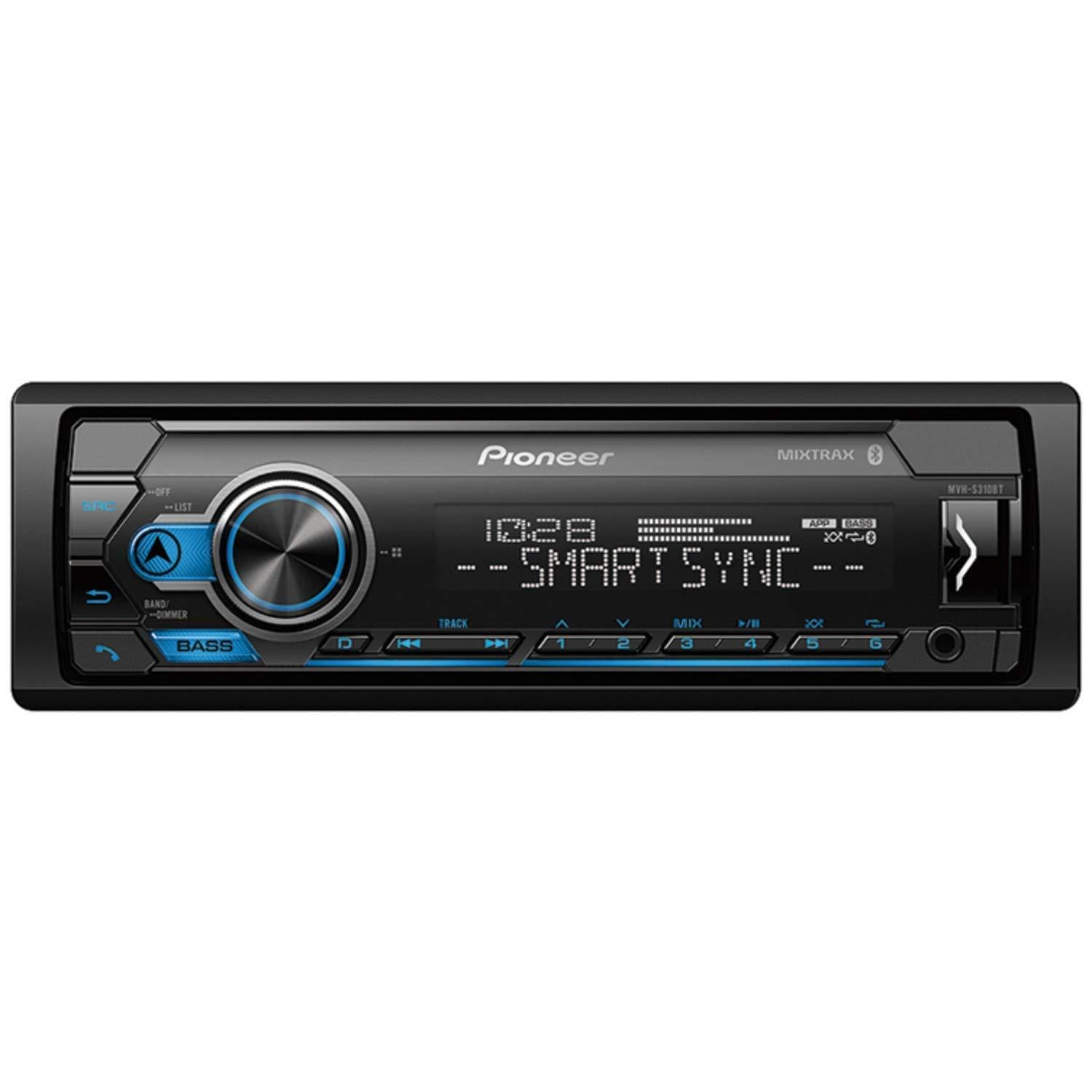 PIONEER Pioneer MVH-S310BT Digital Media Receiver with Smart Sync App Compatibility/MIXTRAX/Built-in Bluetooth (Renewed)