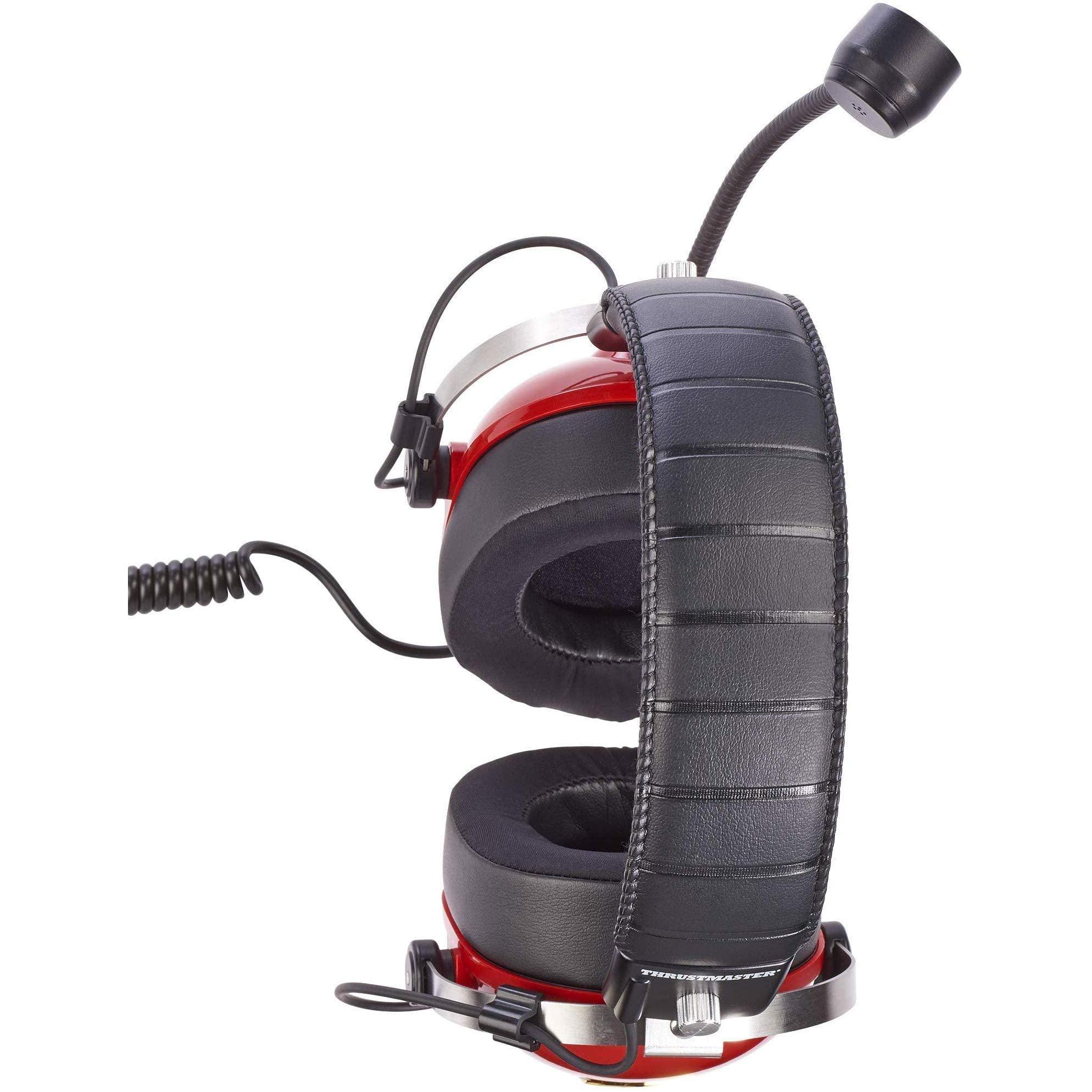 THRUSTMASTER T.Racing Scuderia Ferrari Edition  The multiplatform Gaming Headset Inspired by The Ferrari Scuderias Real paddocks,4060105