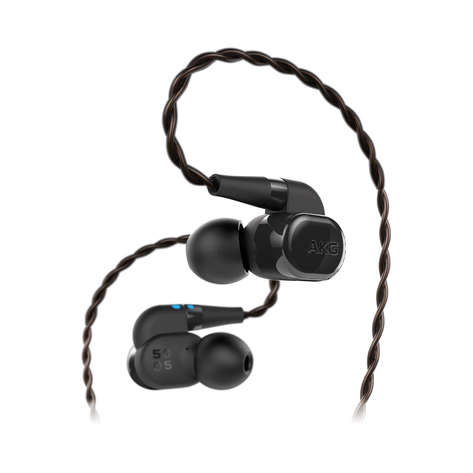 Samsung Electronics AKG N5005 Reference Class 5-driver Configuration In-Ear Headphones with Customizable Sound (US Version), Black - GP-N505HAHHAAA