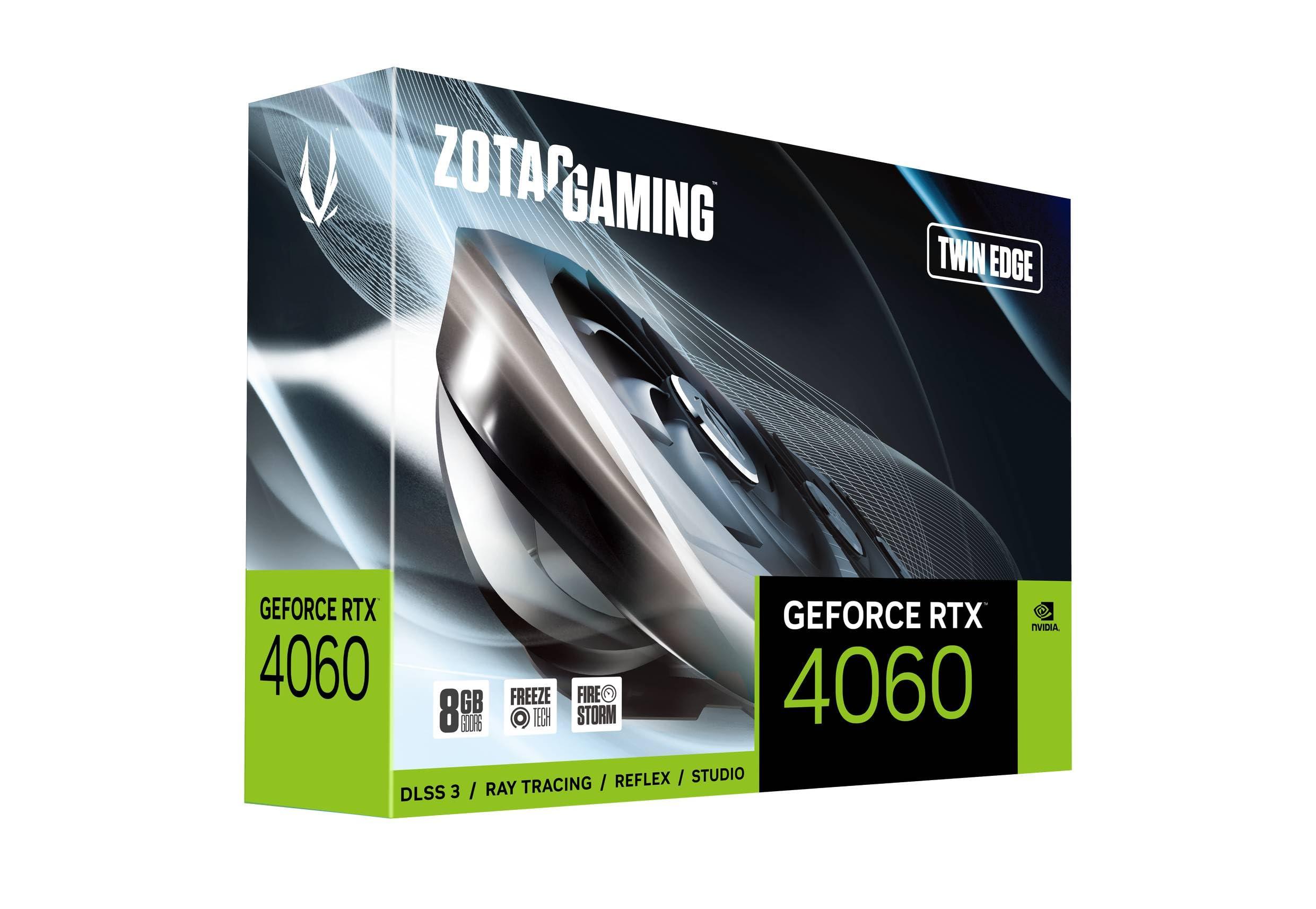 ZOTAC Zotac Gaming GeForce RTX 4060 Twin Edge NVIDIA 8 Go GDDR6