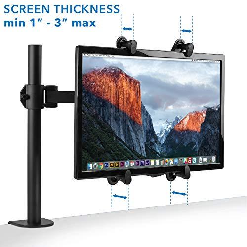 Mount-It! Mount-It! VESA Mount Adapter Mounting Kit for Non-VESA HP ACER Samsung DELL Asus Monitors 13 to 27 Inch LCD LED Screens, VESA 75 and 100 Compatible