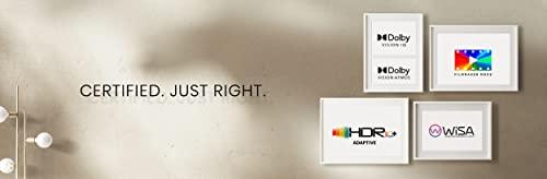 Hisense Hisense ULED 4K Premium 75U6H Quantum Dot QLED Series 75-Inch Smart Google TV, Dolby Vision Atmos, Voice Remote, Compatible with Alexa (2022 Model) Black