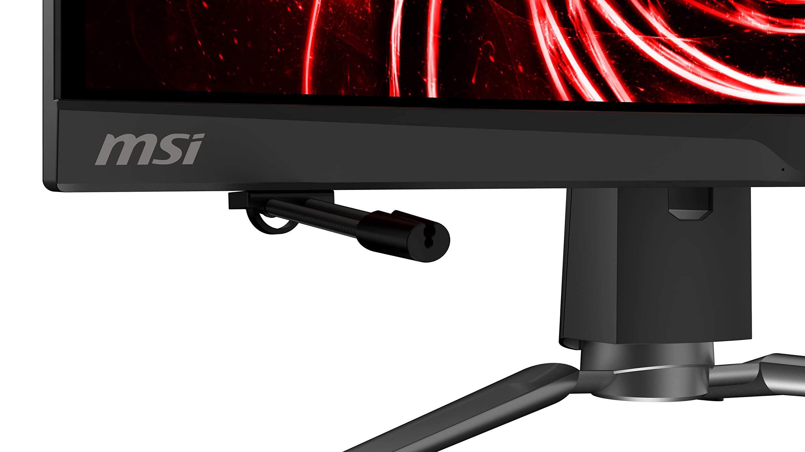 MSI MSI MPG ARTYMIS 273CQR QD, 27\" Gaming Monitor, 2560 x 1440 (QHD), VA with Quantum Dot Technology, 165Hz, FreeSync Premium Pro, HDR 400, HDMI, Displayport, USB C, Tilt, Swivel, Height Adjustable