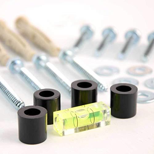 Rhino Brackets Rhino Brackets TV Mount Fixed for Most 32-55 Inch Flat Screen TVs, TV Wall Mount Bracket up to VESA 400 x 400mm and 88 lbs