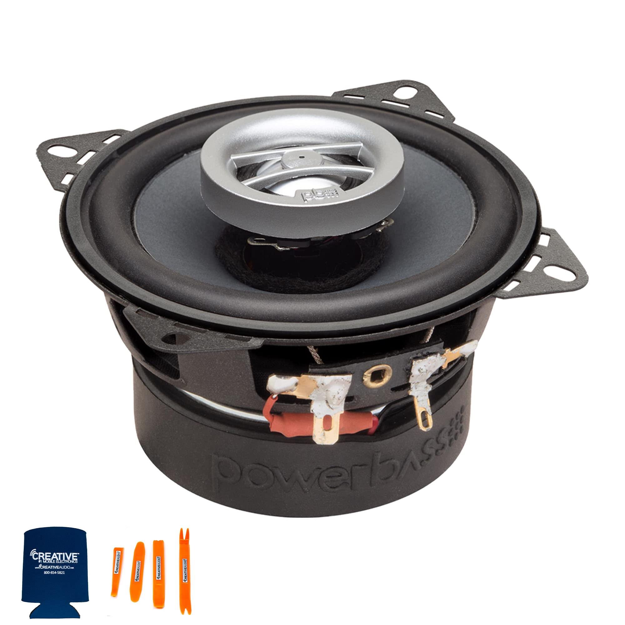 PowerBass PowerBass 2 Pairs of OE-402 4\" Coaxial 2-Ohm Speakers