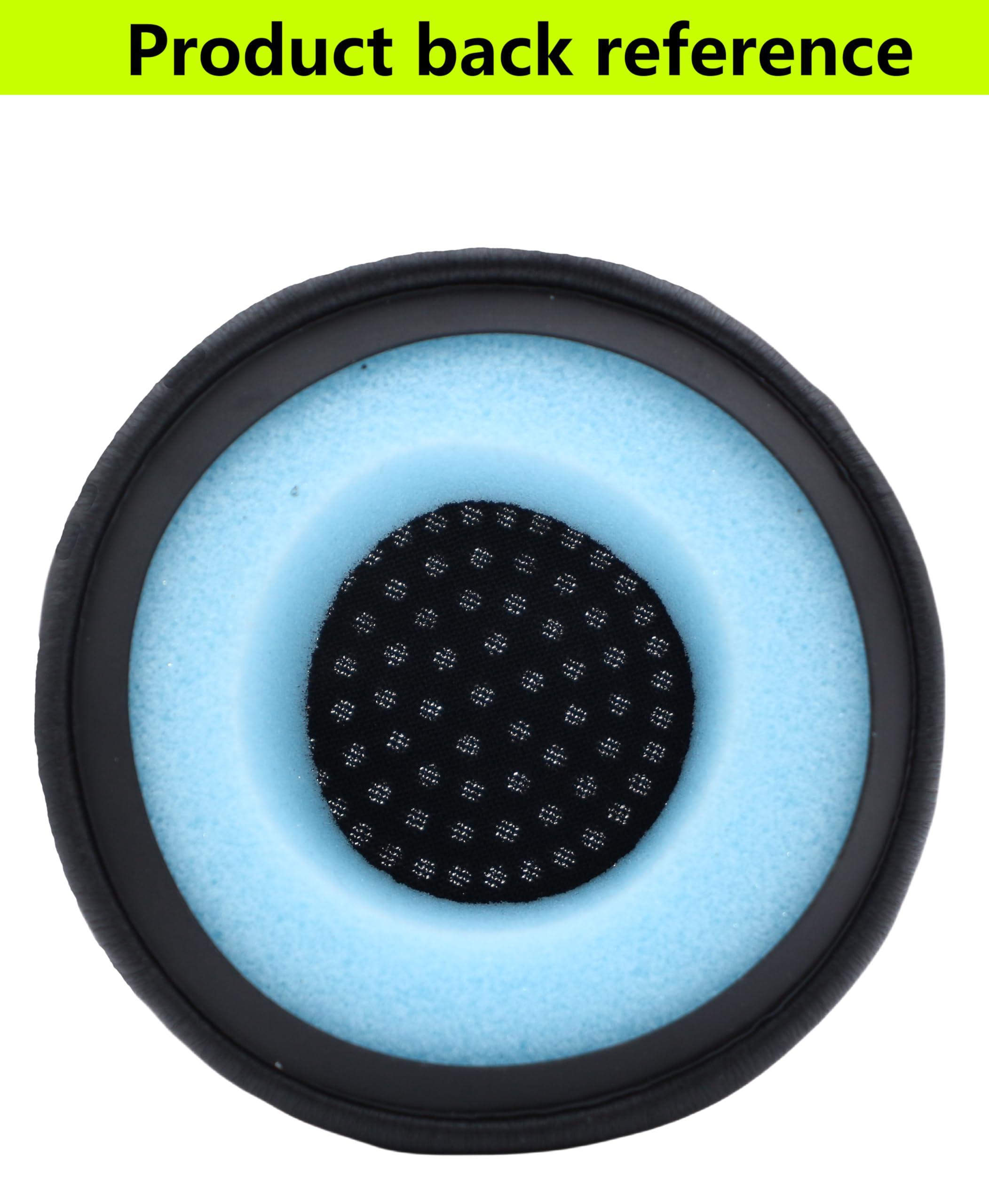 AIKKAUK Grind Ear Pads Replacement Repair Accessories Porous Leather-Faced Ear Pads Compatible with Skullcandy Grind Wireless Earphones (Black)