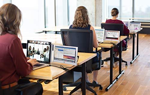 SideTrak SideTrak Slide Portable Monitor for Laptop 12.5" FHD 1080P IPS Attachable Laptop Screen | Efficient USB Power | Compatible with Mac & Chrome 13" -17" Laptops (Patent Pending) | Silver