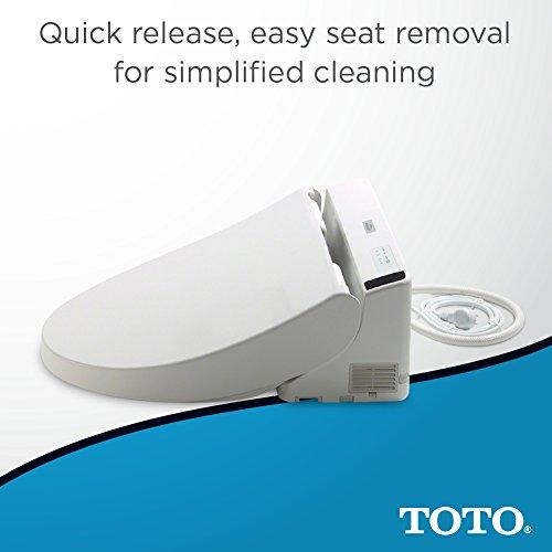 TOTO TOTO SW2024#01 A200 WASHLET Electronic Bidet Tolet Seat with SoftClose Lid, Elongated, Cotton White
