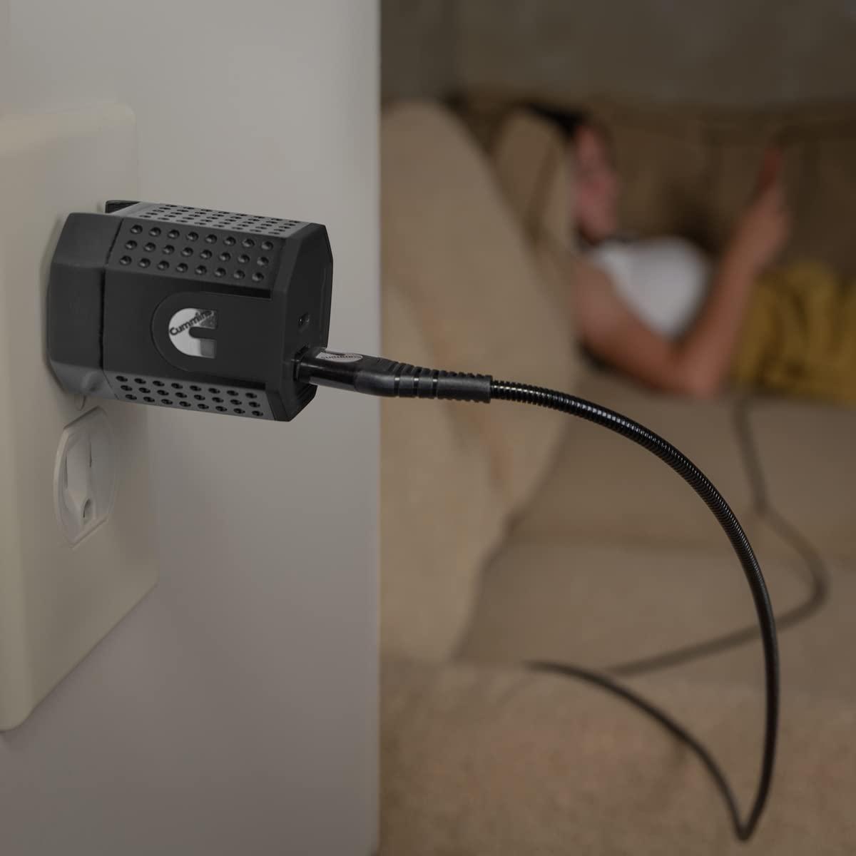 Cummins Cummins Lightning to USB Cable MFi-Certified Compatible with Most Apple Devices Plus Wrap Attachment 8ft CMN4708