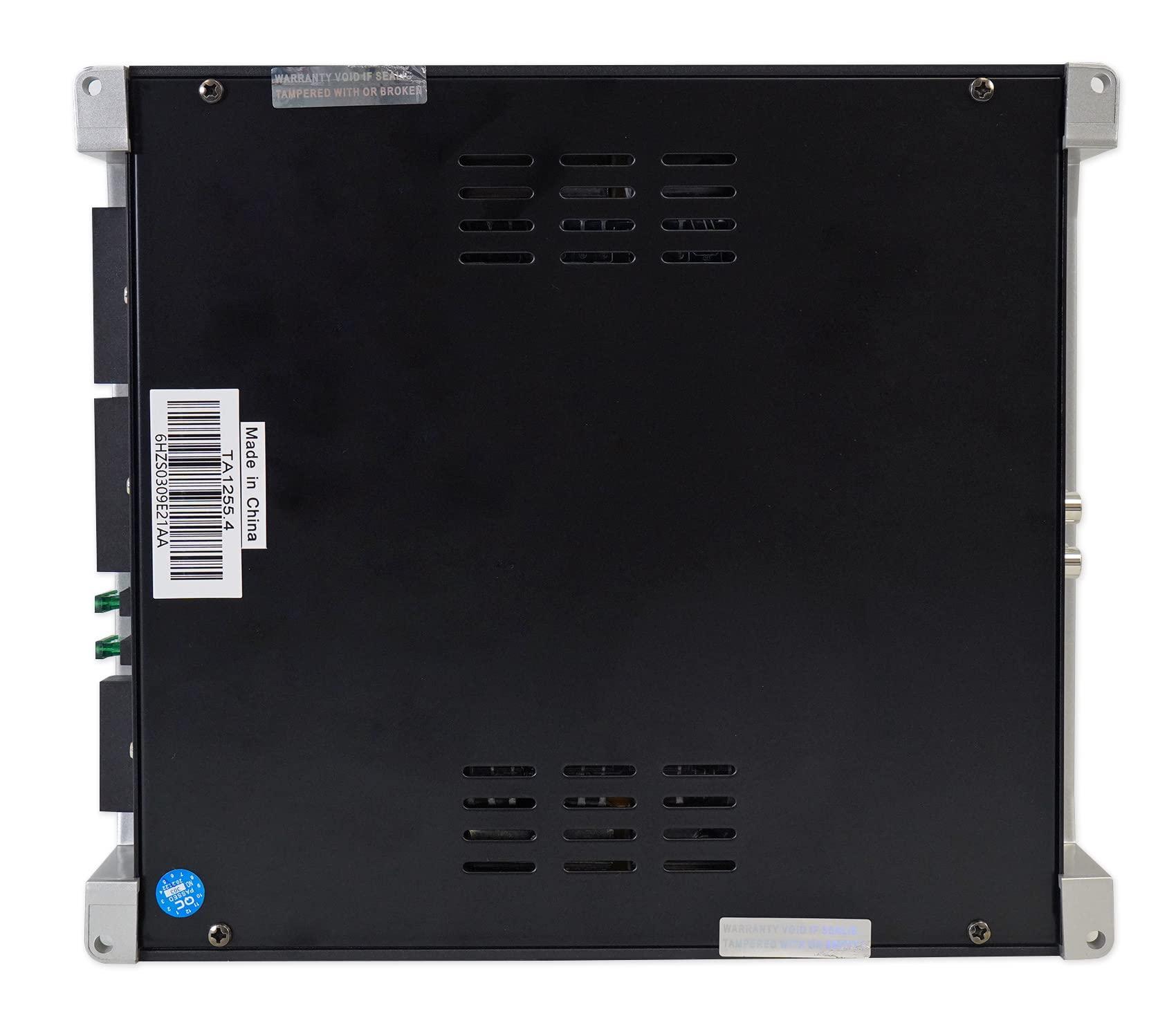 Autotek Autotek TA Series 1200-Watt Maximum Power Car Audio Amplifier 4-Channel Class AB Design with 10Hz-20kHz Frequency Range & 12dB Bass Enhancement - Model TA-1255.4