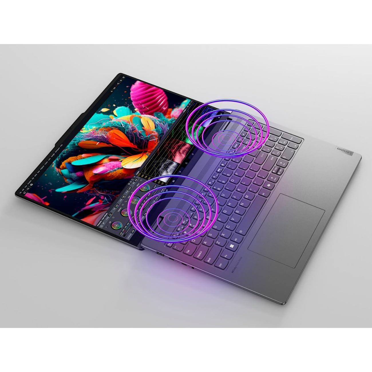 Lenovo Lenovo Yoga 7i 2-in-1 Laptop, 16" 2K Touchscreen Display, Core Ultra 7 155U (Up to 4.80 GHz), 16GB DDR5, 512GB PCIe SSD, Wi-Fi 6E, Backlit KB, FP Reader, TB 4, Webcam, Keypad, PDG HDMI, Win 11 Pro