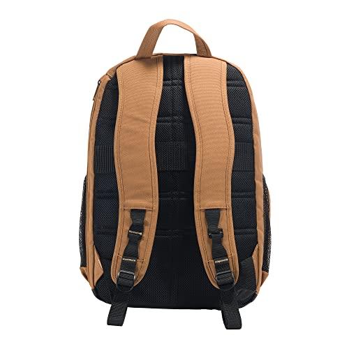 Carhartt Carhartt Force Advanced Backpack with 15-Inch Laptop Sleeve, Tablet Storage, and Portable Charger Compartment, Carhartt Brown