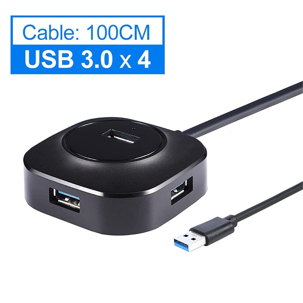 ghghnrtgefrgnhnxdf Hubs USB Hub USB 3.0 Hub Multi USB Splitter Adapter 4 Port Speed Mini Multiple 3 Hab Usb3.0 HUB Port USB-Hub Expander for PC USB Hubs