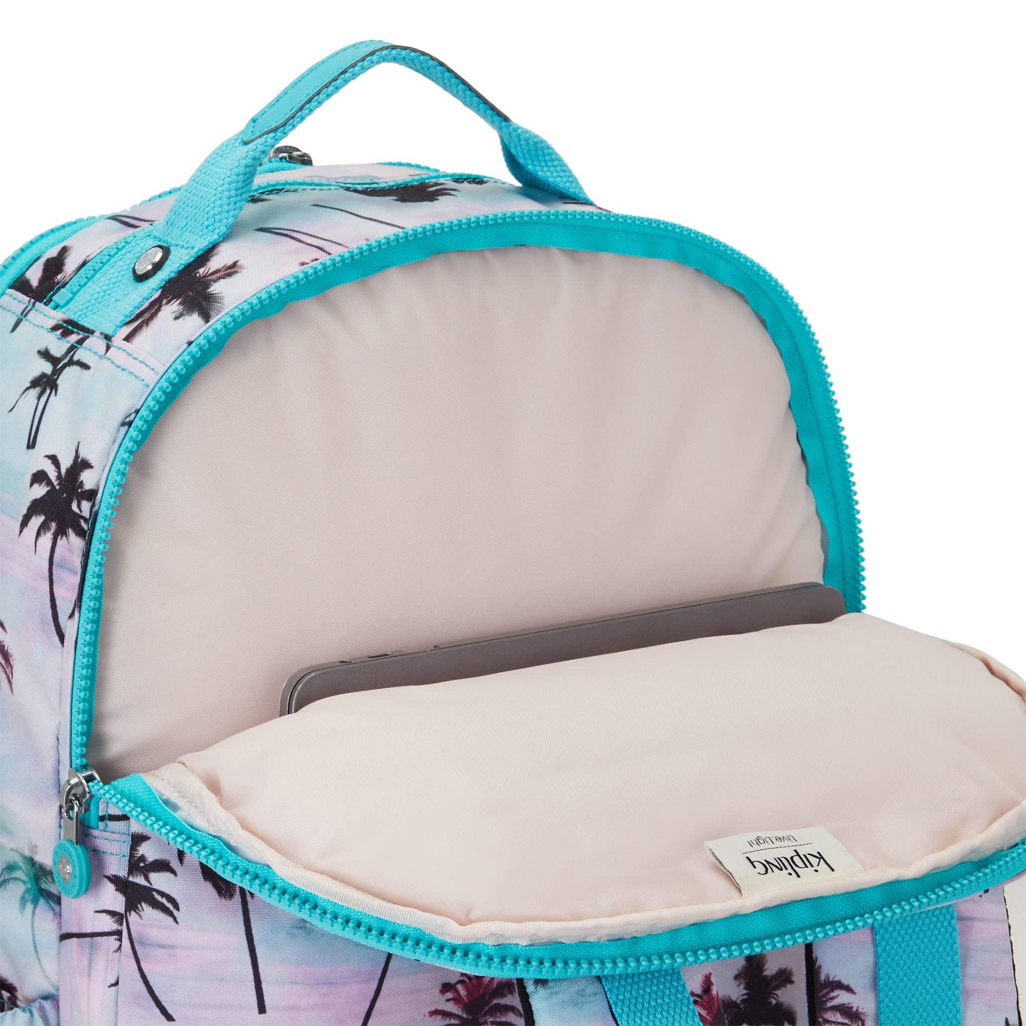 Kipling Kipling Seoul Extra Large Laptop Backpack Shadow Palm Print One Size