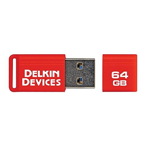 Delkin Delkin PocketFlash USB 3.0 Flash Drive, 64GB (DDUSB3-64GB)