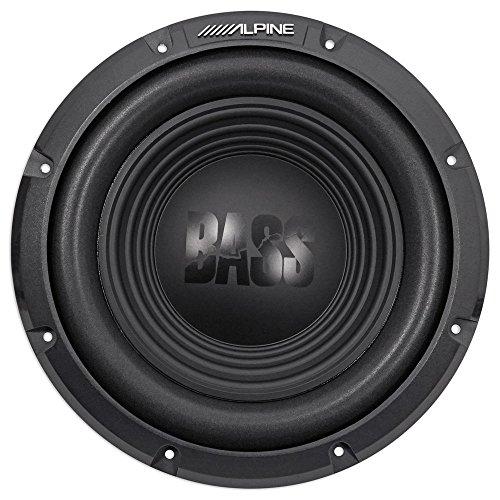 Alpine Alpine W12S4 12-inch Single 4 Ohm Subwoofer Bundle