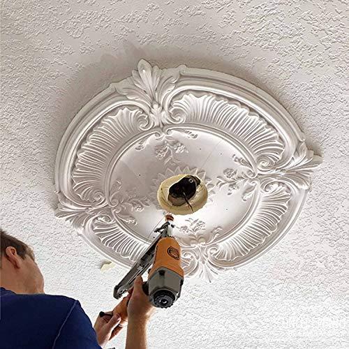 Ekena Millwork Ekena Millwork Traditional-CM12TR Ceiling Medallion (Fits Canopies up to 2 3/4"), 12"OD x 1"P, Primed