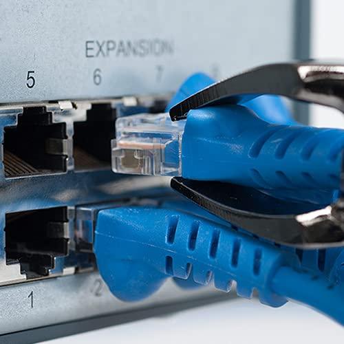 ICC ICC RJ45 Keystone Connector and Patch Cord Removal Tool with Wide Flat Nose Jaws, Compatible with Ethernet and Fiber Optic Patch Cables, High-Density, Corrosion-Resistant, Ergonomic Handle