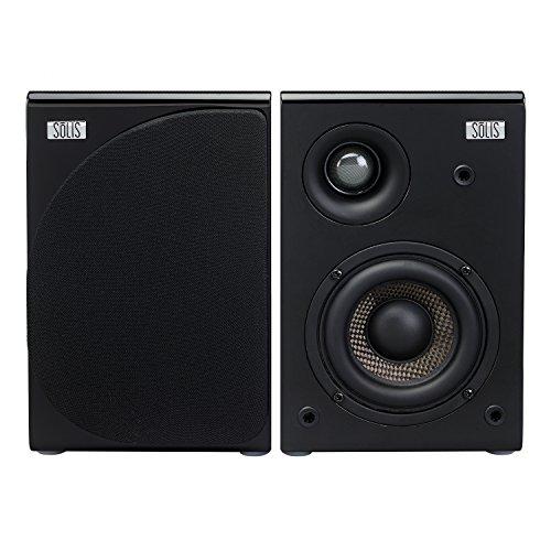 SOLIS SOLIS SO-8000 Stereo Bluetooth Audiophile Vacuum Tube Audio System Amplifier with VU Meter and Aux-in