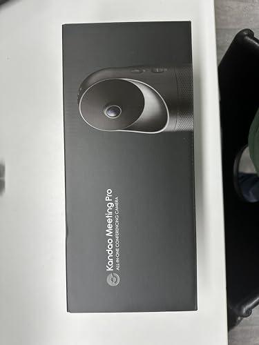 KanDao KanDao Meeting Pro - 360 Video Conference Camera, 4-in-One AI Smart Tracking Video Conferencing System, Works on Microsoft Teams, Zoom, Google Meet, Skype etc, Hybrid Meeting Room Zooming Camera