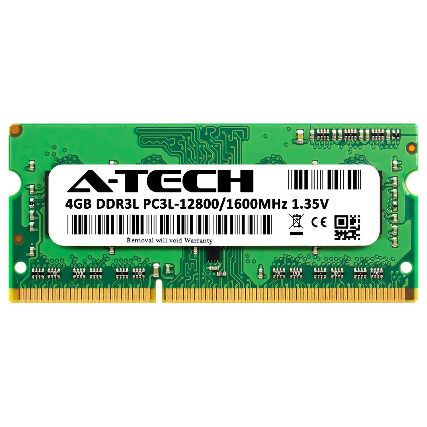 A-Tech A-Tech 4GB RAM Replacement for HP 691740-005 | DDR3/DDR3L 1600MHz PC3L-12800 1.35V SODIMM 204-Pin Memory Module