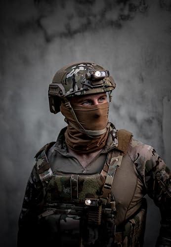 Streamlight Streamlight 14518 Sidewinder 55-Lumens Compact II Military Flashlight with Helmet Mount & Rail Mount in Box, Coyote