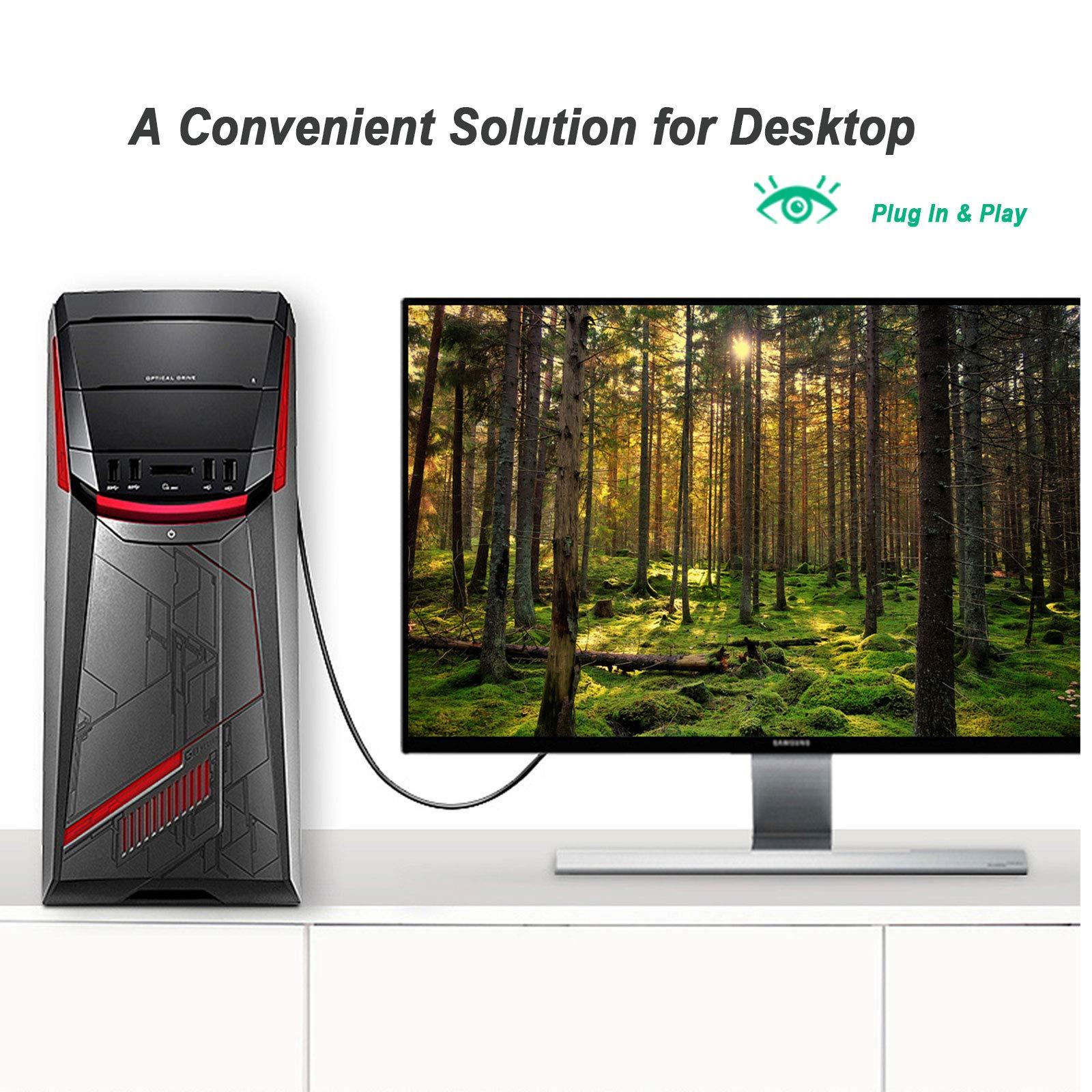 BENFEI BENFEI VGA Extension Cable, VGA Male to Female Cable,1.8 Meter/6 Feet