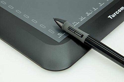 Turcom Turcom TS-6608 Graphic Tablet Drawing Tablets and Pen/Stylus for PC Mac Computer 8 x 6 Inches Surface Area 2048 Levels Pressure Sensitivity, 5080 LPI