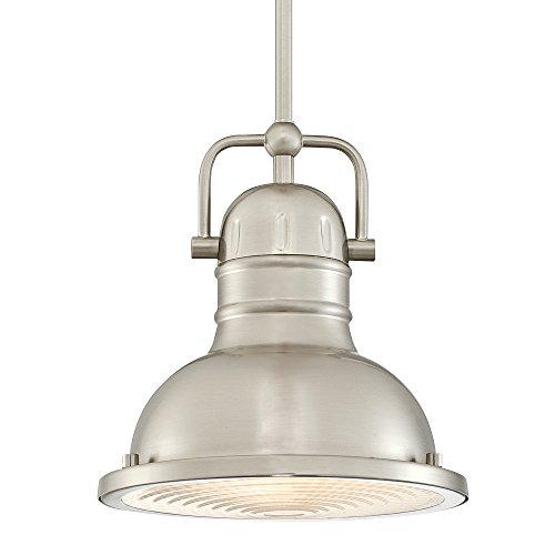 Westinghouse Lighting Westinghouse 6334600 Boswell Pendant, Mini, Brushed Nickel