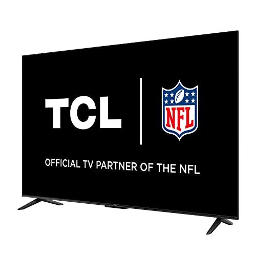 TCL TCL 50\" Class 4-Series 4K UHD HDR Smart Roku TV 50S455 2022, Black