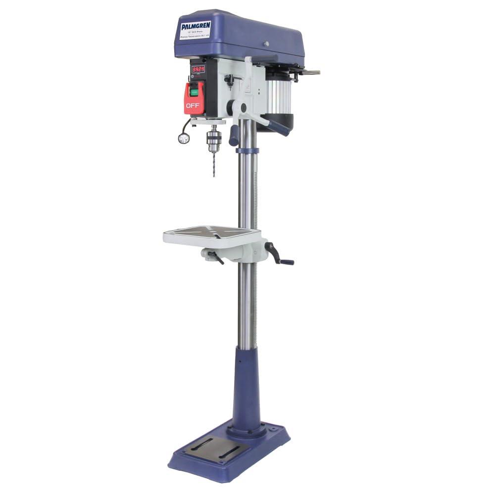 Palmgren 15\" 16- Speed Floor Step Pulley Drill Press