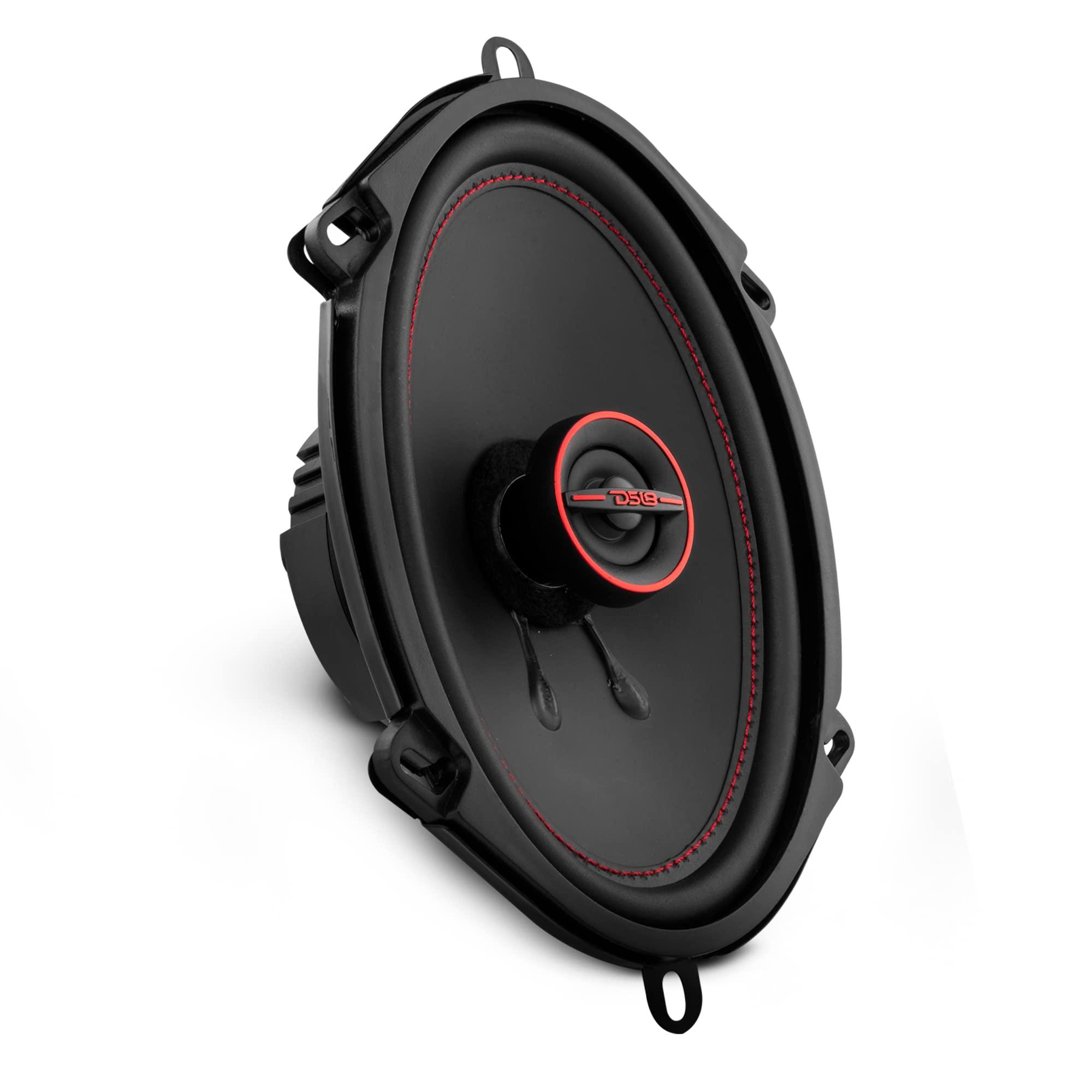 DS18 DS18 G5.7Xi GEN-X 5x7 2-Way Coaxial Speakers 150 Watts Max Power 4-Ohm - Full Range Speaker with Dome Tweeter Great for Car Stereo Sound System - 2 Speakers