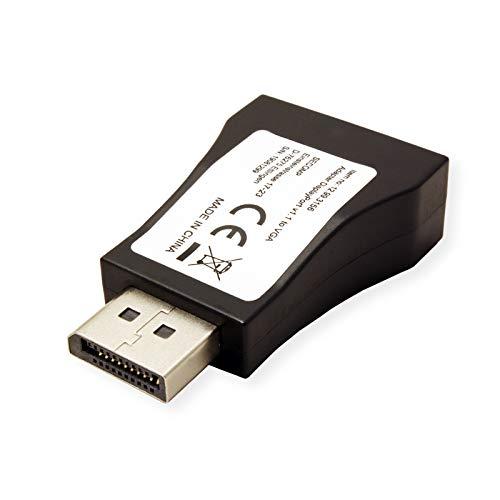 Value Value DisplayPort VGA Adapter, DP ST - VGA BU, Active
