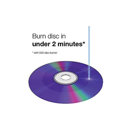 Verbatim Verbatim 95252 Cd-R, 700Mb, 52X, White Inkjet Printable, Hub Printable, 100/Pk Spindle