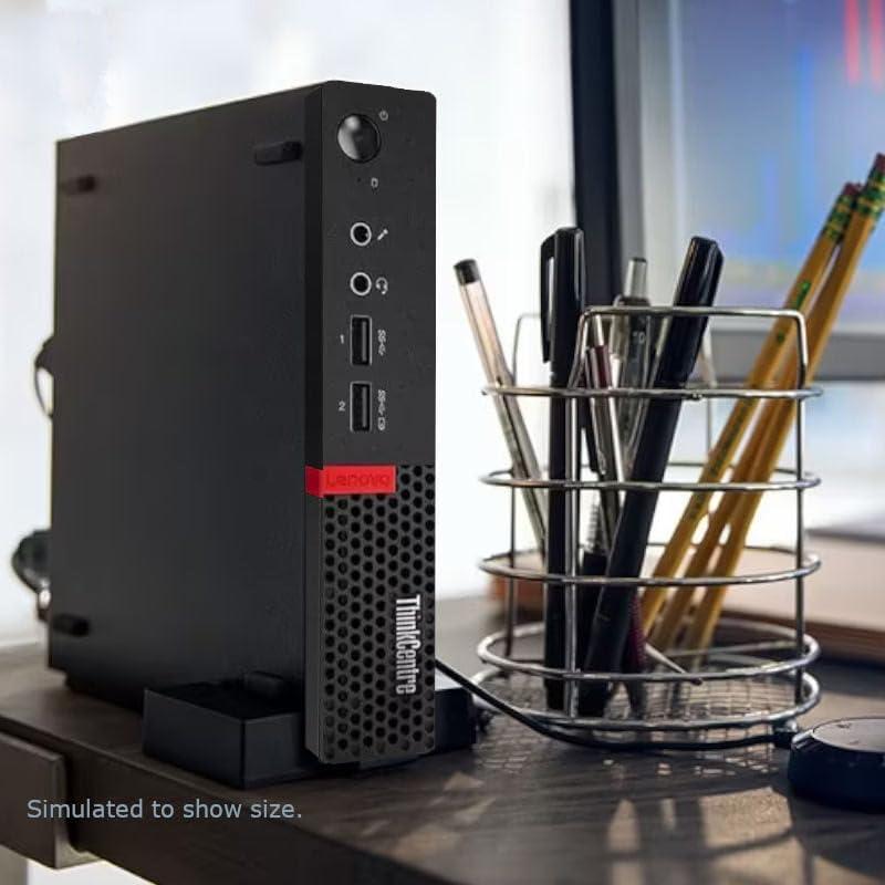 Lenovo Lenovo ThinkCentre M710q Tiny Desktop Computer, 6th Gen Intel Core i3-6100T, 16GB DDR4 RAM, 256GB SSD, DisplayPort, Keyboard and Mouse, WiFi, BT, Windows 10 Pro (Renewed)