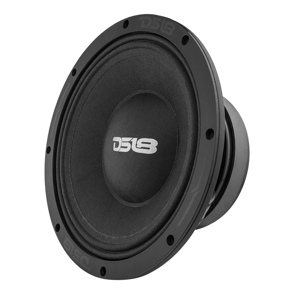 DS18 DS18 PRO-ZXI10MBASS 10\" Pro Audio Mid Bass Loudspeaker 1000 Watts 8-Ohm - Premium Quality Audio Door Speakers for Car or Truck Stereo Sound System (1 Speaker)