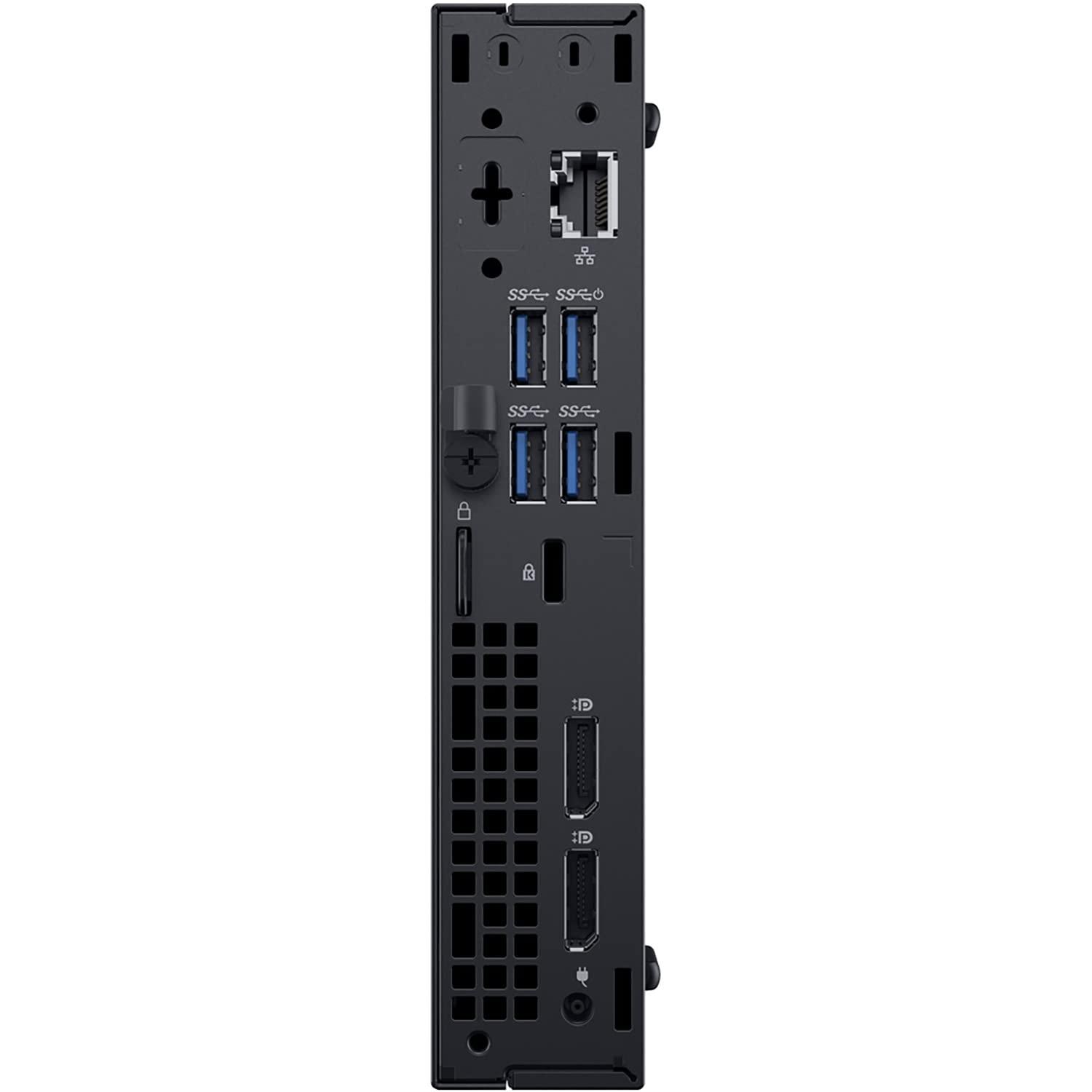 Dell Dell OptiPlex 7070 Business Micro Desktop Computer, Intel Octa-Core i7 9700T Up to 4.3GHz, 32GB DDR4 RAM, 1TB PCIe SSD, 802.11AC WiFi, Bluetooth 5.0, Displayport, Type-C, Windows 10 Pro (Renewed)