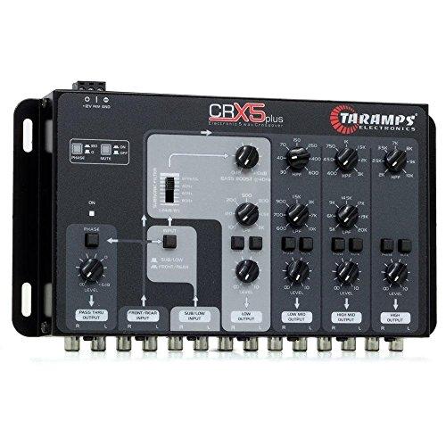 Taramp's Taramp's Five-Way Electronic Car Audio Crossover System,Black,CRX5