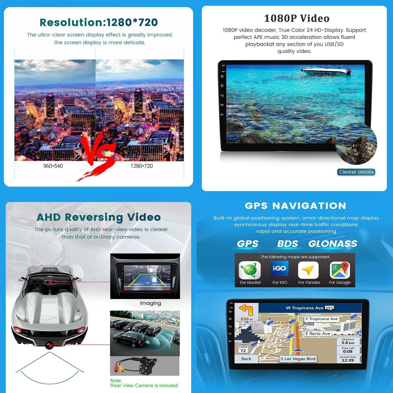 SX-ZZJ 9 Inch Android 11 Car Stereo for Suzuki Swift 2003-2021 Car Radio Multimedia Navigation Player Built-in Carplay Android Auto DSP with Backup Camera/SWC/4G/GPS,2011~2015,M150S 2G+32G