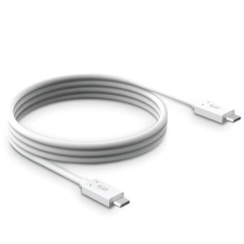 PureGear PureGear USB-C to USB-C Cable, White - 4 ft.