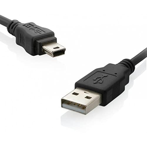 ATIVA ATIVA Mini USB 2.0 Device Cable, 6', Black, 26861