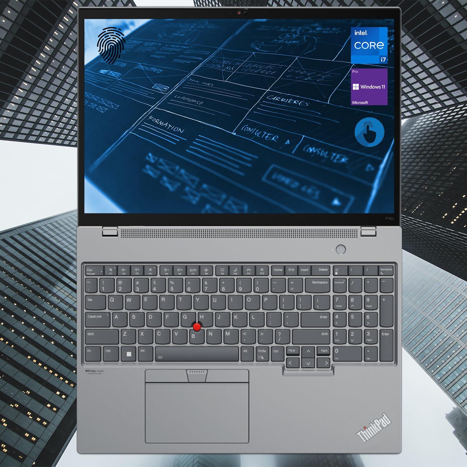 Lenovo LENOVO ThinkPad P14s Gen 3 Mobile Workstation, 14" FHD+ Touchscreen, Intel i7-1260P, 48GB RAM, 2TB SSD, IR Camera, HDMI, Backlit Keyboard, Fingerprint Reader, Wi-Fi 6, Winodws 11 Pro